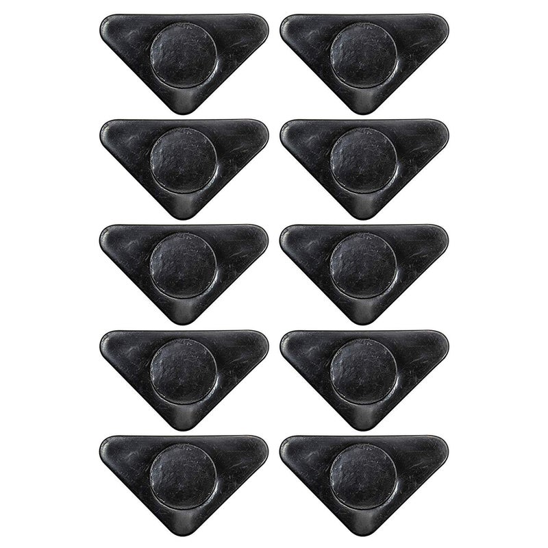 Prescott Plastics 1.5" Inch Angle Ironed Plug Insert (50 Pack), L Shaped End Cap for Metal Tubing, Fence, Glide Insert for Pipe Post and Furniture - Image 4